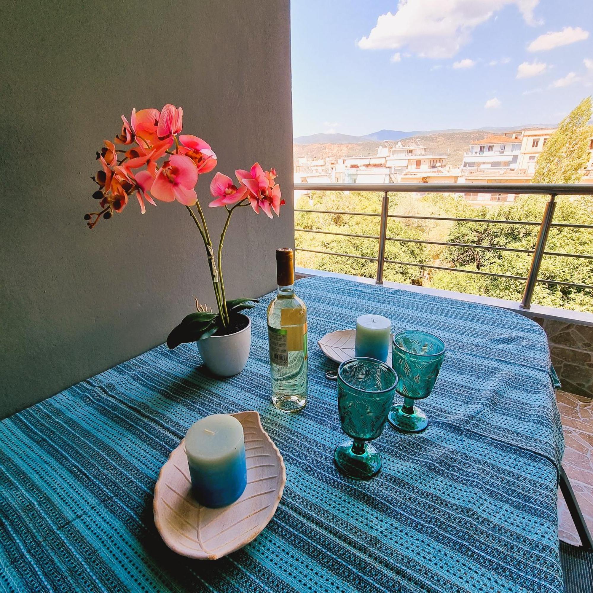 Estrella Apartment Sparta Bagian luar foto
